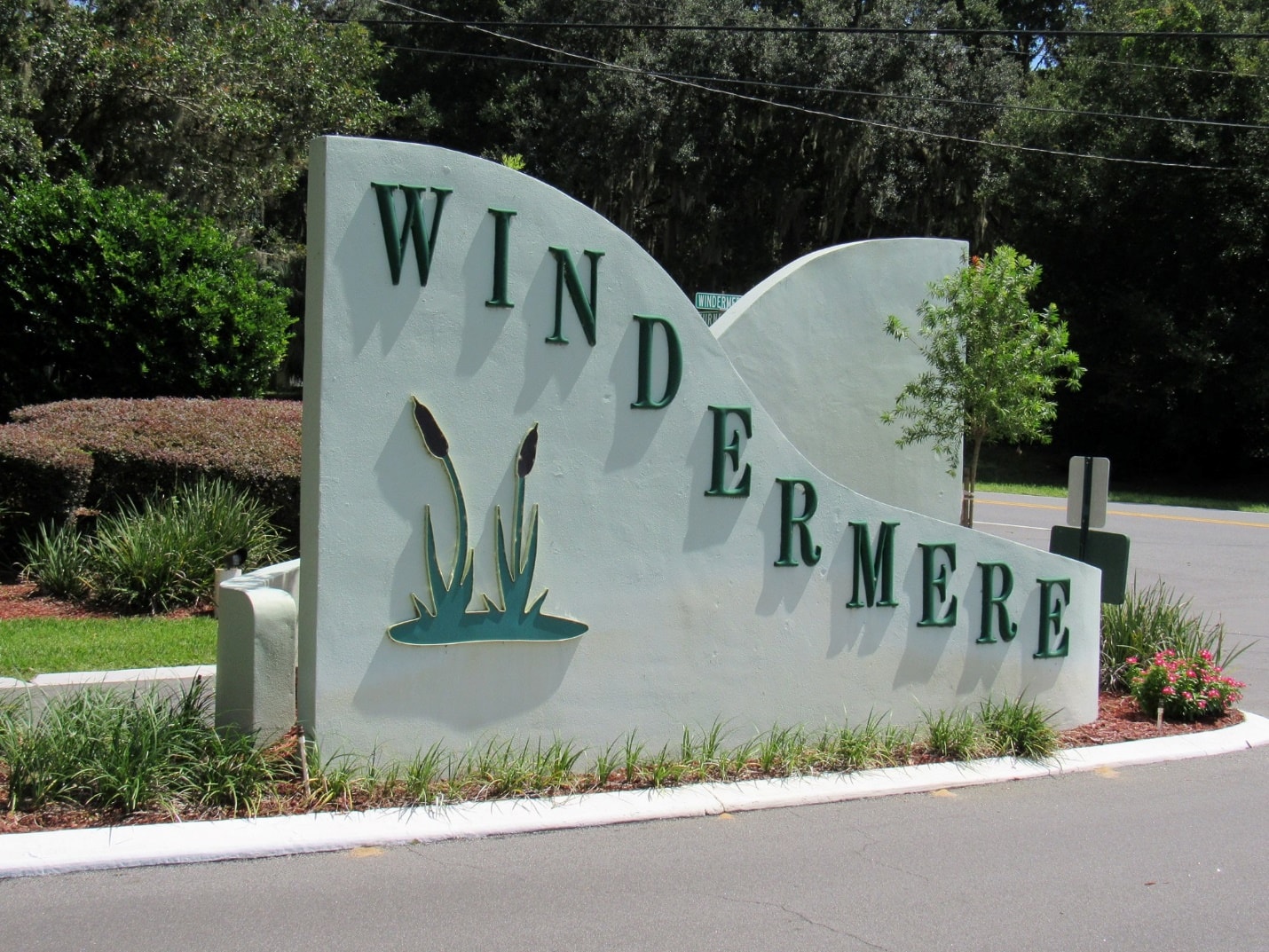 Windermere entrance feature
